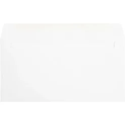Clearance JAM Paper #16 Business Envelope, 6" x 12", White, 50/Pack (1633178I)