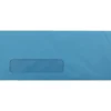 Online JAM Paper #10 Business Window Envelope, 4 1/8" x 9 1/2", Blue, 50/Pack (5156476I)