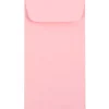Discount JAM Paper #7 Coin Business Envelopes, 3.5 x 6.5, Baby Pink, 25/Pack (1526773)