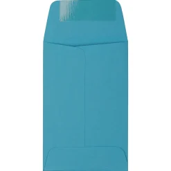 Best JAM Paper #1 Coin Business Colored Envelopes, 2.25 x 3.5, Blue Recycled, 25/Pack (352727818)