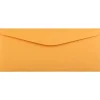 Outlet JAM Paper #11 Kraft Business Commercial Envelope, 4 1/2" x 10 3/8", Manila Brown Kraft, 50/Pack (1633180I)