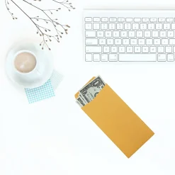 Clearance JAM Paper #7 Kraft Coin Envelope, 3 1/2