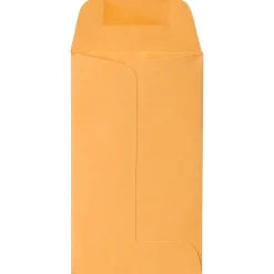 Best JAM Paper #3 Kraft Coin Envelope, 2 1/2" x 4 1/4", Brown Kraft, 50/Pack (1623989I)