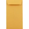 Hot JAM Paper #5.5 Kraft Coin Recycled Business Envelopes, 3 1/8 x 5 1/2, Brown Kraft Recycled, 100/Pack (40931170B)