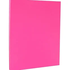 Card Stock*JAM Paper 65 lb. Cardstock Paper, 8.5" x 11", Ultra Fuchsia Pink, 250 Sheets/Ream (184851B)