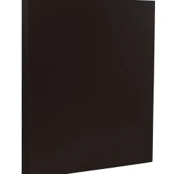 Card Stock*JAM Paper 28 lb. Colored Paper, 8.5" x 11", Black, 50 Sheets/Pack (64429571)