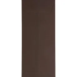Sale JAM Paper #14 Policy Business Commercial Envelope, 5" x 11 1/2", Chocolate Brown, 50/Pack (90094030I)