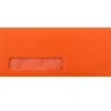 Best JAM Paper #10 Window Envelope, 4 1/8" x 9 1/2", Orange, 50/Pack (5156477I)