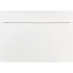 Hot JAM Paper 7 x 10 Booklet Commercial Envelopes, White, 25/Pack (5528)
