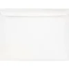 Sale JAM Paper 9.5 x 12.625 Booklet Commercial Envelopes, White, 25/Pack (4023221)