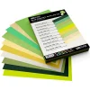 Card Stock*JAM Paper 8.5" x 11" Cardstock, 100lb, St. Patrick's Day Variety Pack, 100/pack (81211-C-STPTK-1)