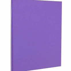 Card Stock*JAM Paper 8.5" x 11" Color Cardstock, 65lb, Violet, 100/pack (102426G)