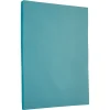 Card Stock*JAM Paper 8.5" x 11" Colored Cardstock, 65lb, Blue, 100/pack (101899G)