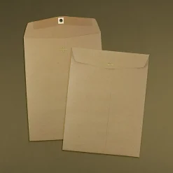 Hot JAM Paper 9 x 12 Kraft Open End Catalog Envelopes with Clasp Closure, Brown Kraft Paper Bag, 25/Pack (563120849)