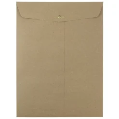 Best JAM Paper 9 x 12 Kraft Open End Catalog Envelopes with Clasp Closure, Brown Kraft Paper Bag, Bulk 1000/Carton (563120849C)