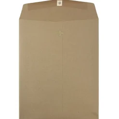 Hot JAM Paper 10 x 13 Kraft Open End Catalog Envelopes with Clasp Closure, Brown Kraft Paper Bag, 100/Pack (563120854B)