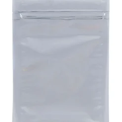 Outlet JAM Paper 6 x 8 Open End Catalog Foil Envelopes with Zip Closure, Clear, 100/Pack (3006A58A2B)