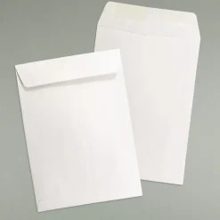 JAM Paper 7.5 x 10.5 Open End Catalog Envelopes, White, 50/Pack (4120H)