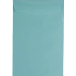 New JAM Paper 6 x 9 Open End Catalog Envelopes, Aqua Blue, 25/Pack (31287520)