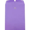 Online JAM Paper 10 x 13 Open End Catalog Colored Envelopes with Clasp Closure, Violet Purple Recycled, 50/Pack (v0128182i)