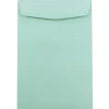 Sale JAM Paper 6 x 9 Open End Catalog Envelopes, Aqua Blue, 50/Pack (31287520FI)