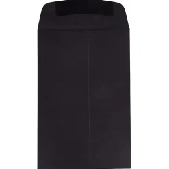 Sale JAM Paper 6 x 9 Open End Catalog Envelopes, Black, 50/Pack (88095i)