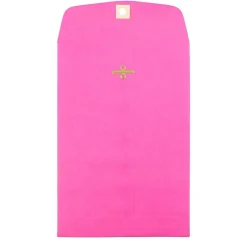 Hot JAM Paper ® 6 x 9 Open End Catalog Colored Envelopes with Clasp Closure, Ultra Fuchsia Pink, 25/Pack (900909024F)