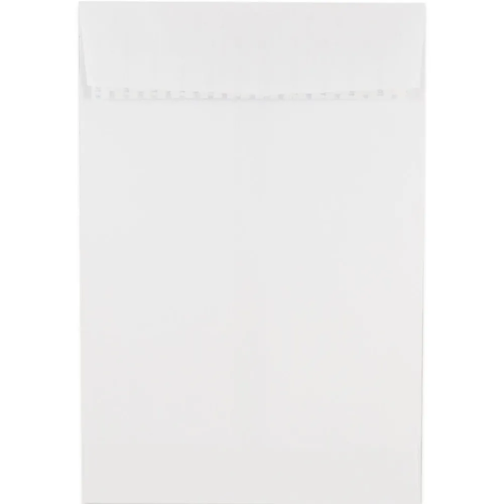 Best JAM Paper ® 6 x 9 Open End Catalog Envelopes with Peel and Seal Closure, White, 25/Pack (356828777A)