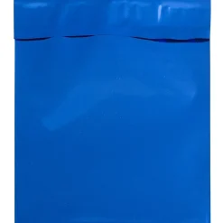 Hot JAM Paper 6.25 x 7.875 Open End Catalog Foil Envelopes with Self-Adhesive Closure, Blue, 25/Pack (1323271)
