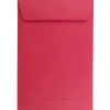 Outlet JAM Paper 6 x 9 Open End Catalog Colored Envelopes, Red Recycled, 100/Pack (V0128139)