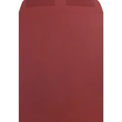 Hot JAM Paper 9 x 12 Open End Catalog Envelopes, Dark Red, 100/Pack (31287532)