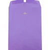 Best JAM Paper 10" x 13" Open End Catalog Colored Envelopes with Clasp Closure, Violet Purple Recycled, 100/Pack (V0128182)