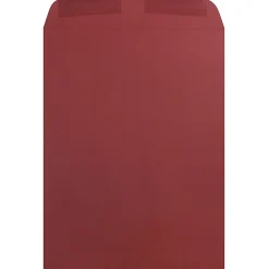 JAM Paper 10 x 13 Open End Catalog Envelopes, Dark Red, 100/Pack (31287541)