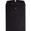 Hot JAM Paper 9 x 12 Open End Catalog Envelopes with Clasp Closure, Black, 100/Pack (73854)