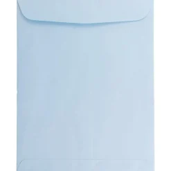 Clearance JAM Paper 10" x 13" Open End Catalog Envelopes, Baby Blue, 10/Pack (1286188B)