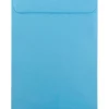 Online JAM Paper 10" x 13" Open End Catalog Colored Envelopes, Blue Recycled, 10/Pack (87725B)