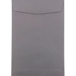 New JAM Paper 6" x 9" Open End Catalog Envelopes, Dark Grey, 10/Pack (51285796B)