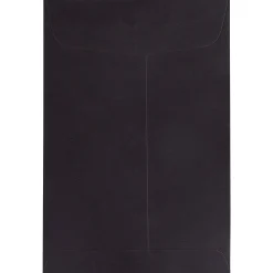 Sale JAM Paper 6" x 9" Open End Catalog Envelopes, Black, 10/Pack (88095B)