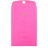 New JAM Paper 6" x 9" Open End Catalog Colored Envelopes with Clasp Closure, Ultra Fuchsia Pink, 10/Pack (900909024B)