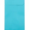 Hot JAM Paper 6 x 9 Open End Envelopes, Pool Blue, 500 Pack (1644-102-500)
