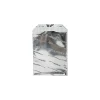 Hot JAM Paper 6.25 x 7.875 Open End Foil Envelopes with Self-Adhesive Closure, Silver Film Design, 25/Pack (1323281)