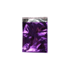 Sale JAM Paper 10 x 13 Open End Foil Envelopes with Self-Adhesive Closure, Purple, 100/Pack (01323295B)