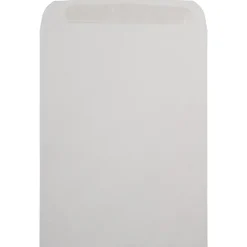 Discount JAM Paper 10 x 13 Open End Recycled Envelopes with Peel and Seal Closure, Light Grey, 50/pack (284317030B)
