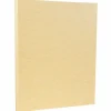Card Stock*JAM Paper 8.5" x 11" Parchment Cardstock, 65lb, Antique Gold, 100/pack (27179G)