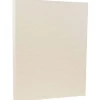 Card Stock*JAM Paper 8.5" x 11" Parchment Cardstock, 65lb, Pewter Silver, 100/pack (96600800G)