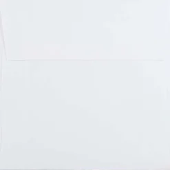 Outlet JAM Paper 5.5 x 5.5 Square Invitation Envelopes, White, 50/Pack (28415I)