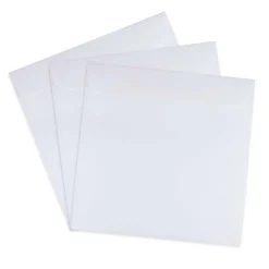 Sale JAM Paper 8.5 x 8.5 Square Invitation Envelopes, White, 25/Pack (4231)