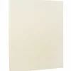 Card Stock*JAM Paper 8.5" x 11" Strathmore Cardstock, 88lb, Ivory Wove, 100/pack (301125G)