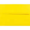 Discount JAM Paper A7 Colored Invitation Envelopes, 5.25 x 7.25, Yellow Recycled, 50/Pack (96326I)