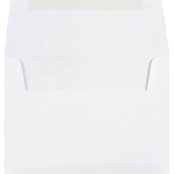 JAM Paper A2 Invitation Envelope, 4 3/8" x 5 3/4", White, 1000/Pack (MOOP6250LDB)